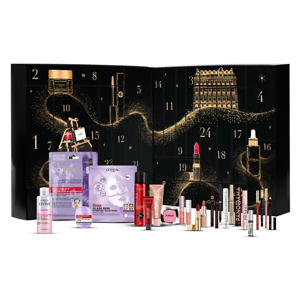 L'Oréal París Calendario de Adviento con 24 productos de belleza